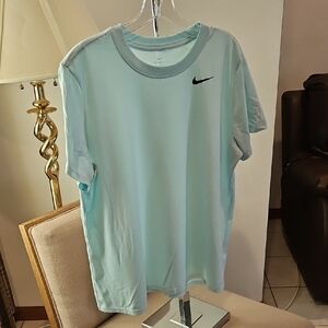 Nike Women's Light Blue Short Sleeve Tee